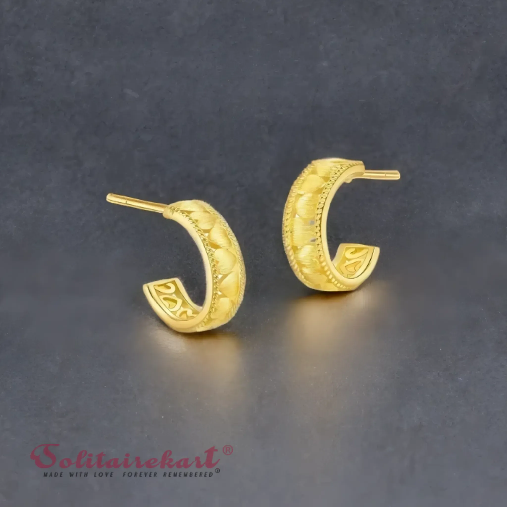 14K Gold 4.16g Hoop Earrings
